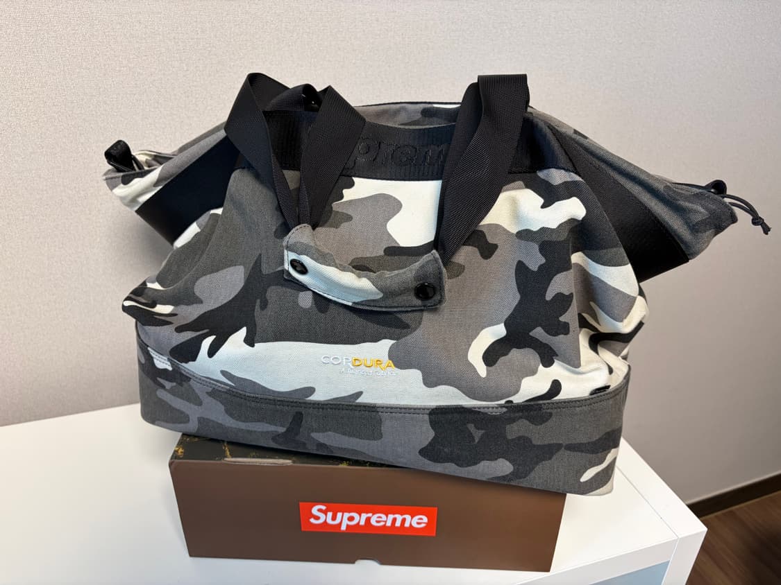 Supreme Tote Bag Snow Camo - 25SS 상품이미지2