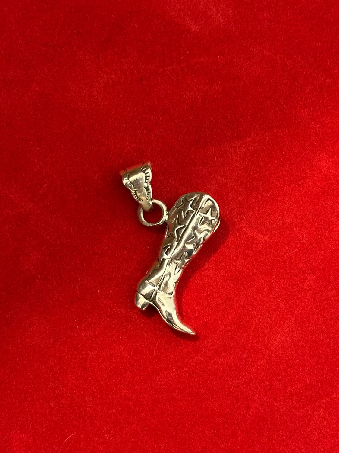 Western boots 925silver pendant 상품이미지1