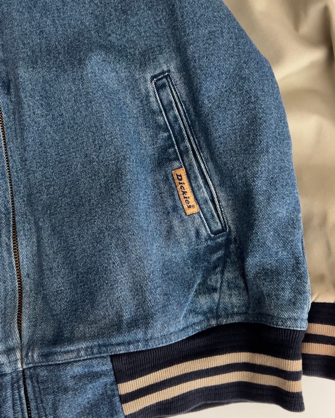 디키즈 데님 바시티 자켓 M 상품이미지4