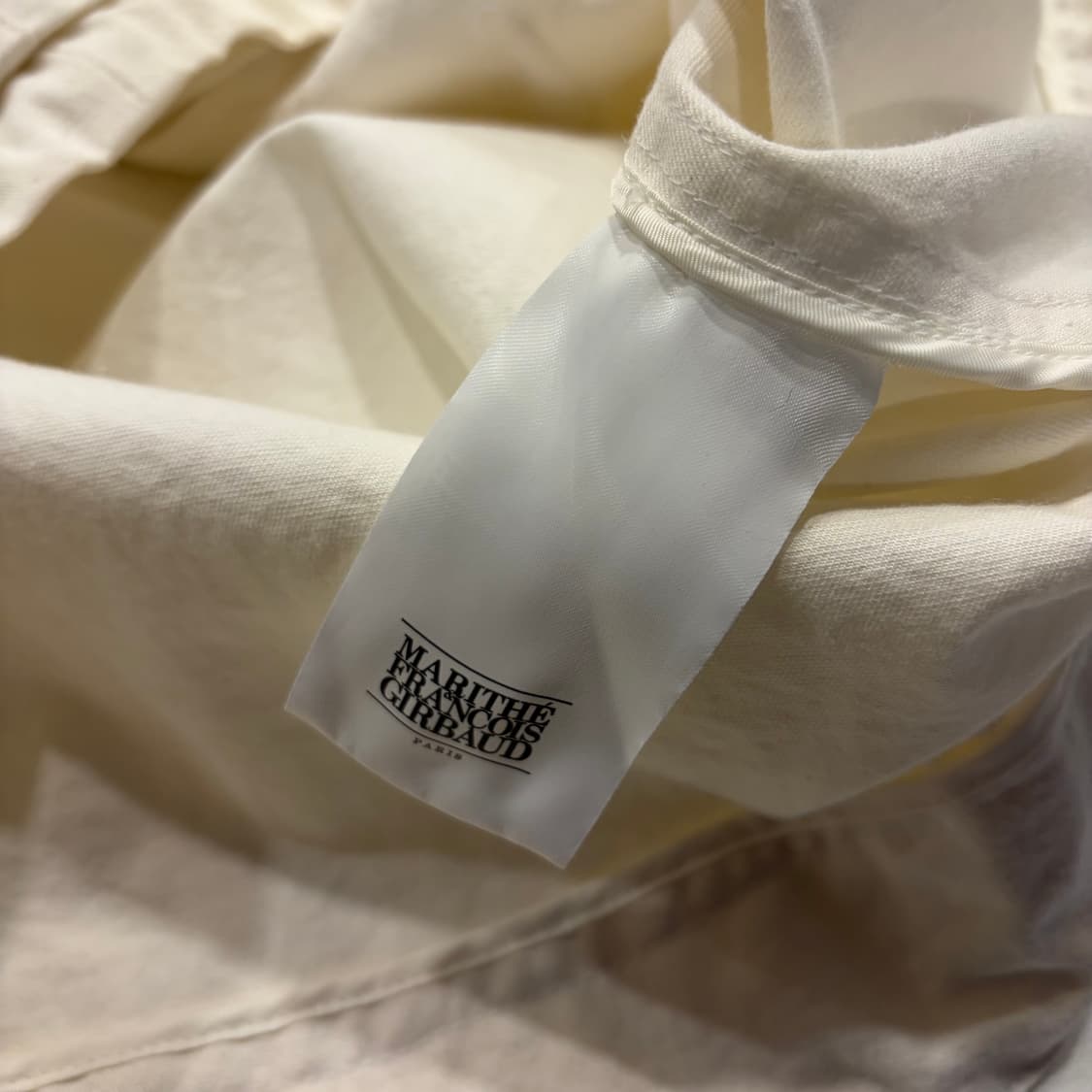 [M] 마리떼 프랑소와저버 아이보리색 후드 포켓 자켓 C269 상품이미지7