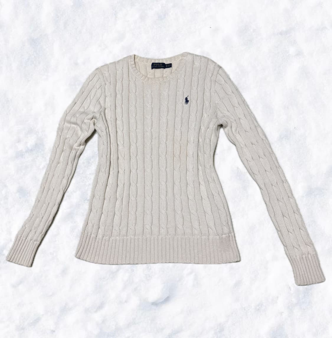 폴로 랄프로렌 꽈배기 니트 상품이미지1