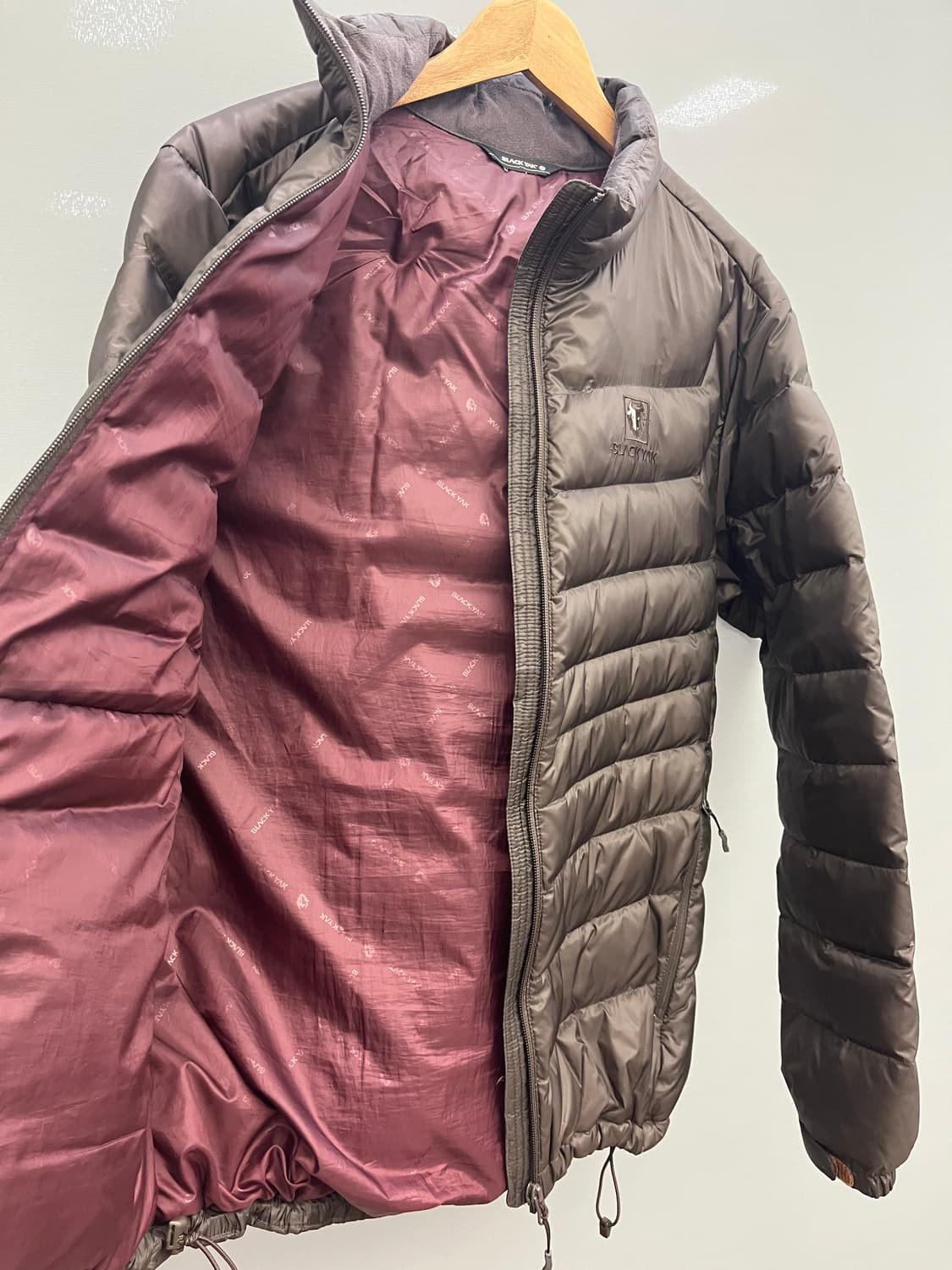 블랙야크 브라운 경량 패딩 자켓 상품이미지7