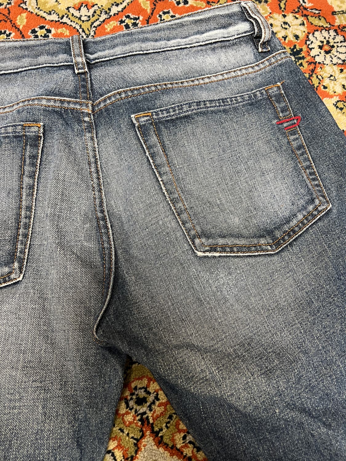 [32] Diesel 디젤 빈티지 중청 데님팬츠 상품이미지7