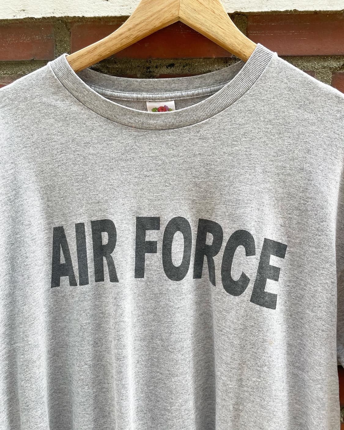 90s 프룻오브더룸 미공군 반팔티셔츠 (100-105) 상품이미지2