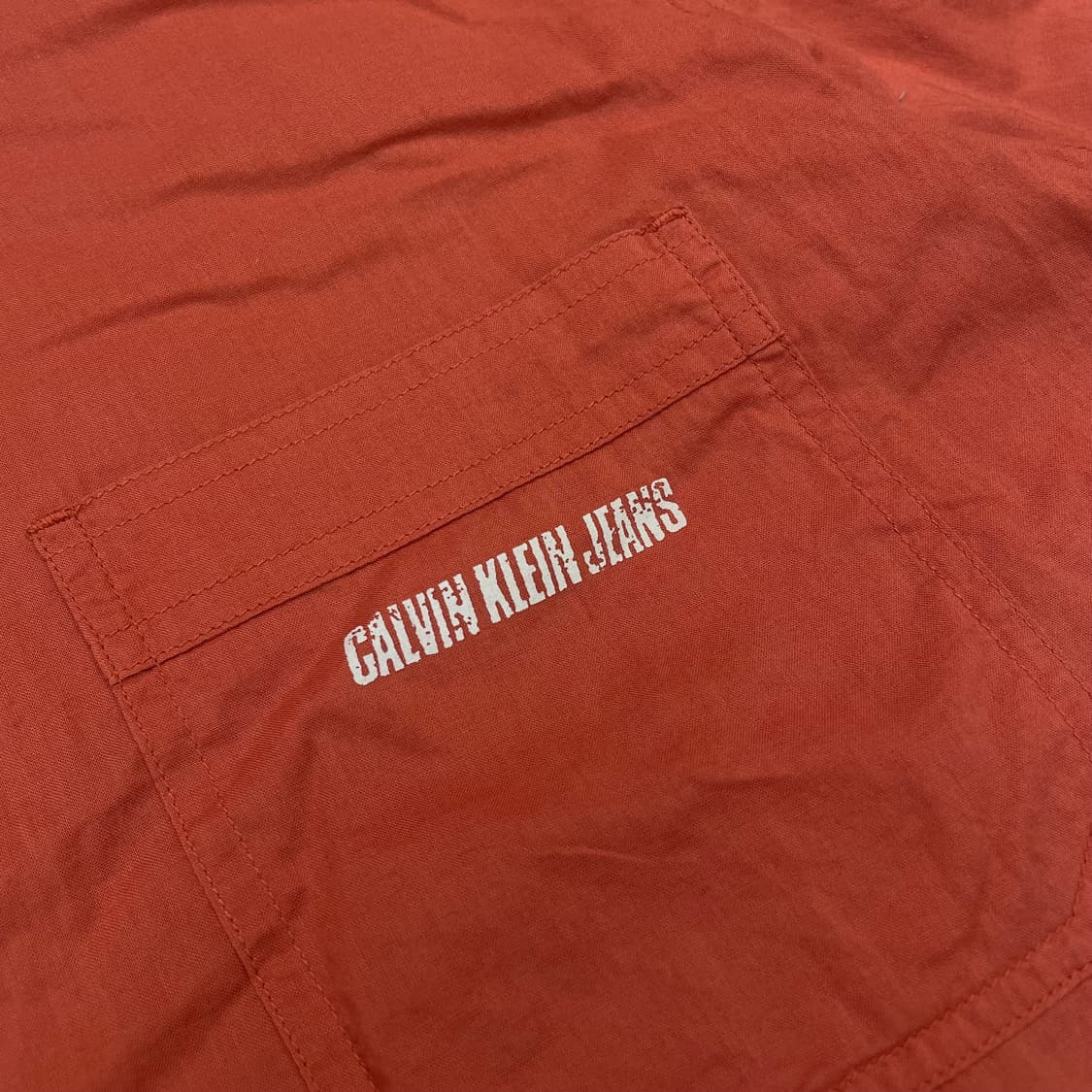 Calvin Klein japan 캘빈클라인 스펠아웃 하프셔츠 m 상품이미지3