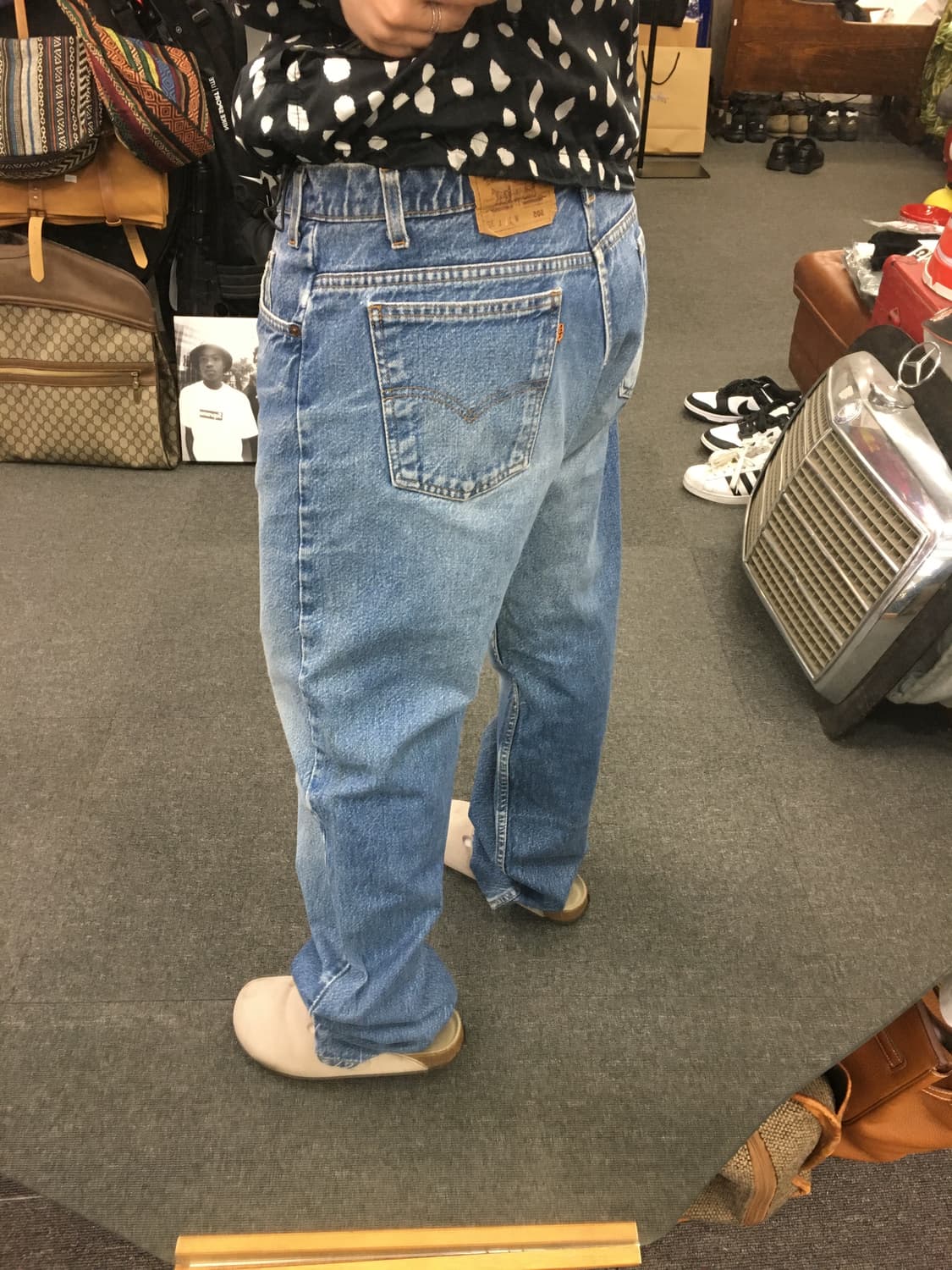 90s Levis 리바이스 505 오렌지탭 데님팬츠 상품이미지10