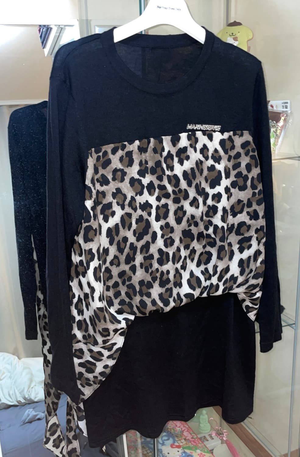 마린세르 빈티지 긴팔 호피 슬리브 상품이미지2