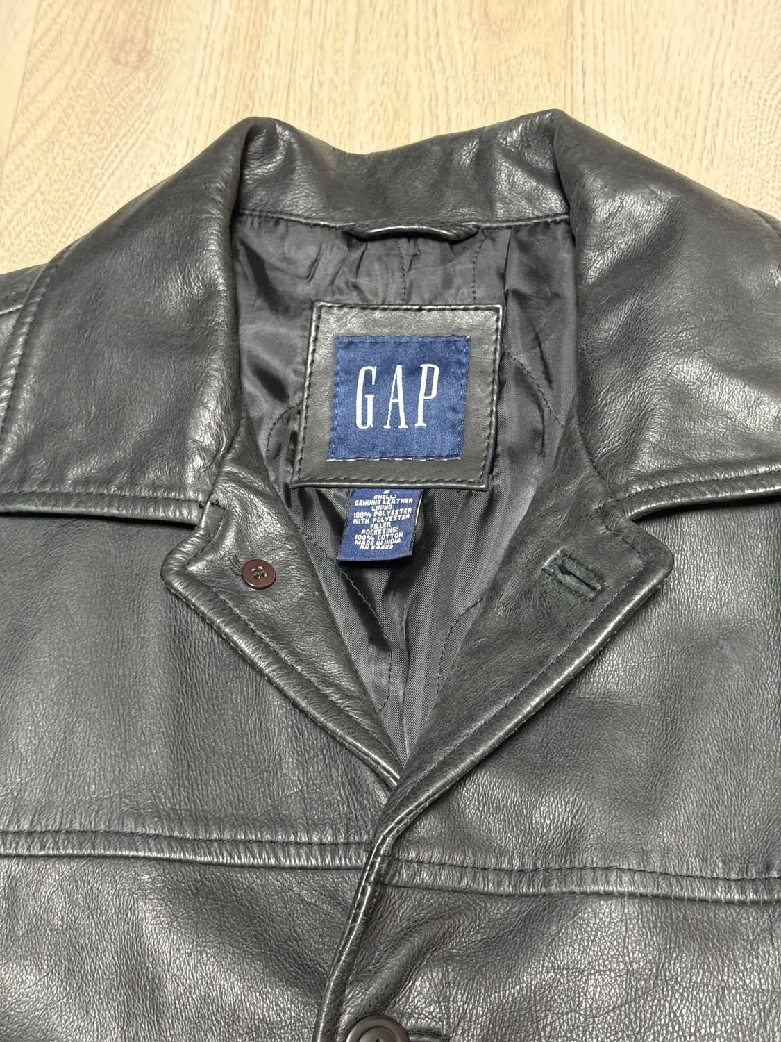 올드갭 레더 카코트 S 상품이미지4