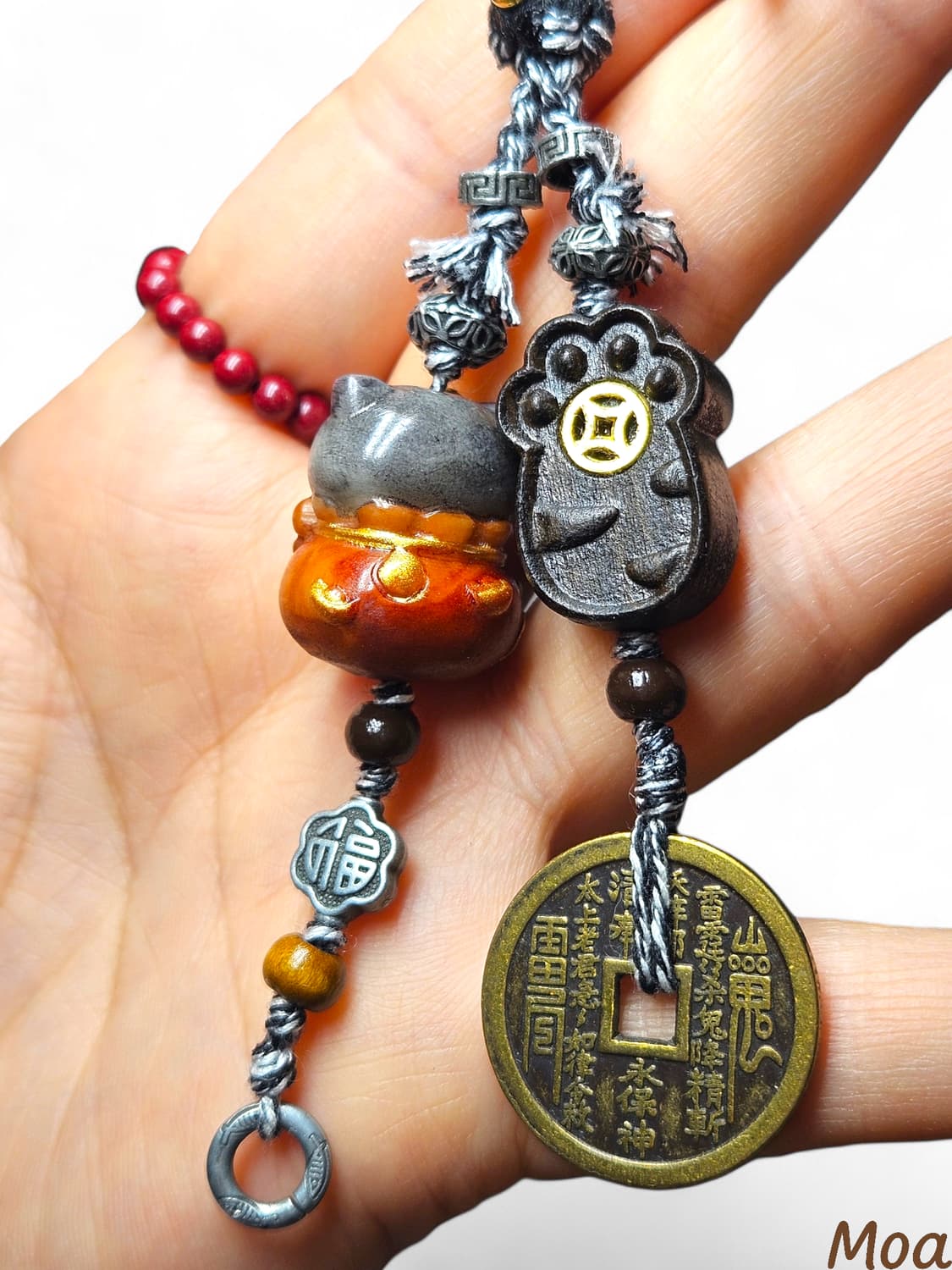 🐱💰 복을 부르는 복고양이 키링 상품이미지4