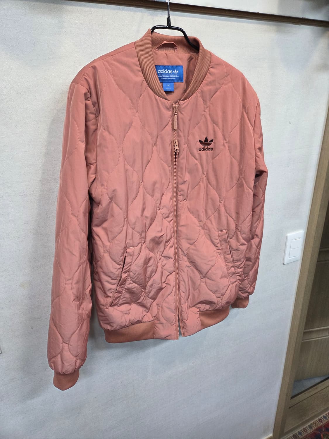 아디다스 퓨처 퀄팅 봄버 자켓 핑크 90 상품이미지5