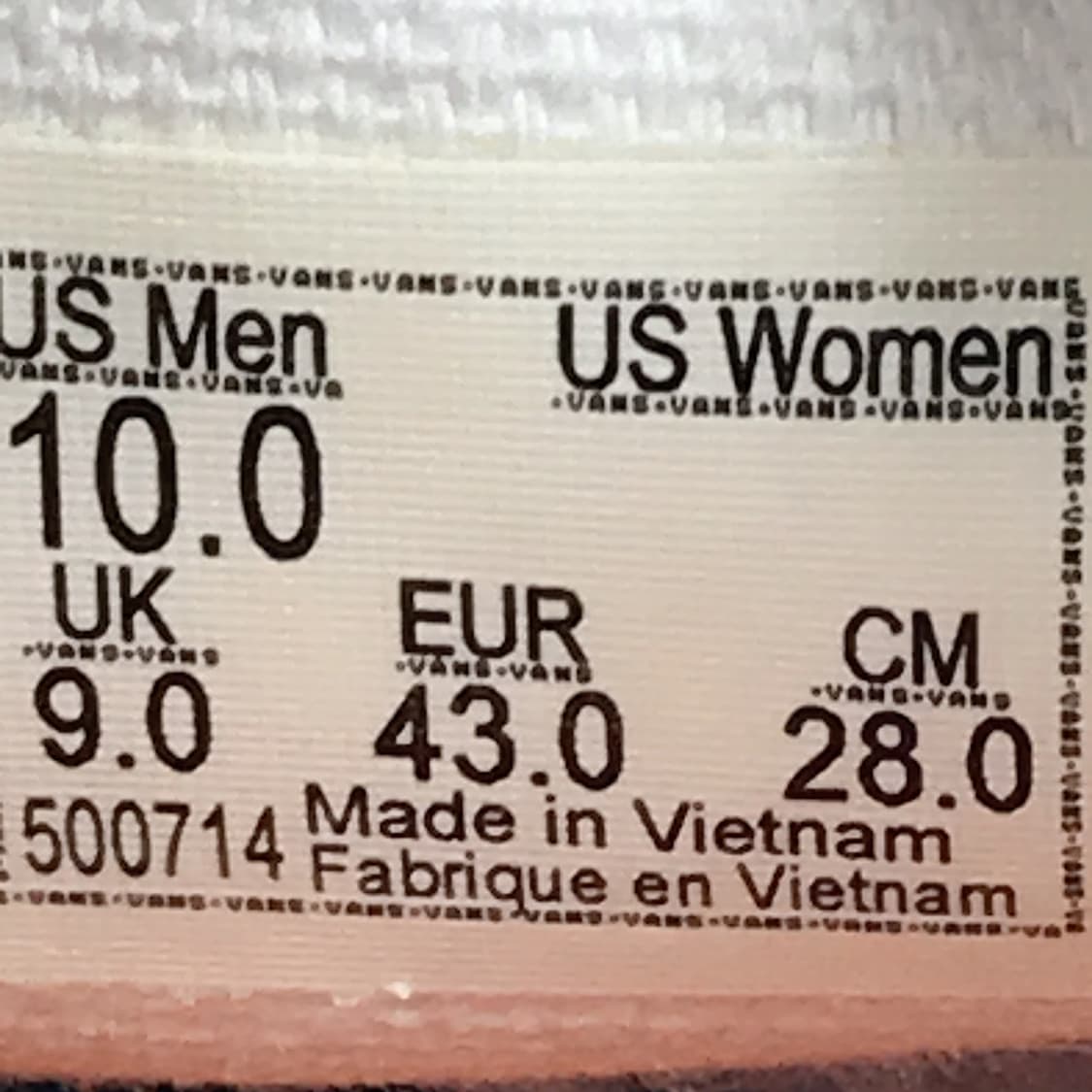 반스 어센틱 오렌지 주황색 스니커즈 신발 남성280 상품이미지10