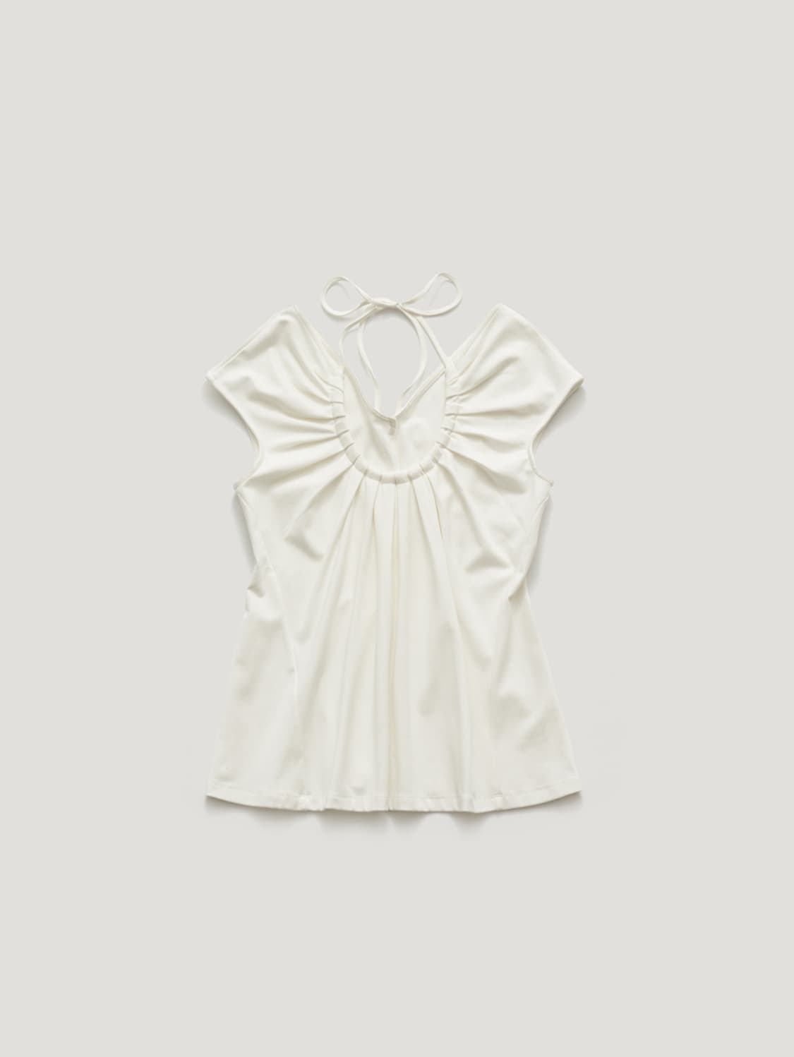 파르벵 브리즈 홀터 BREEZE HALTER SHIRRING BLOUSE 상품이미지1