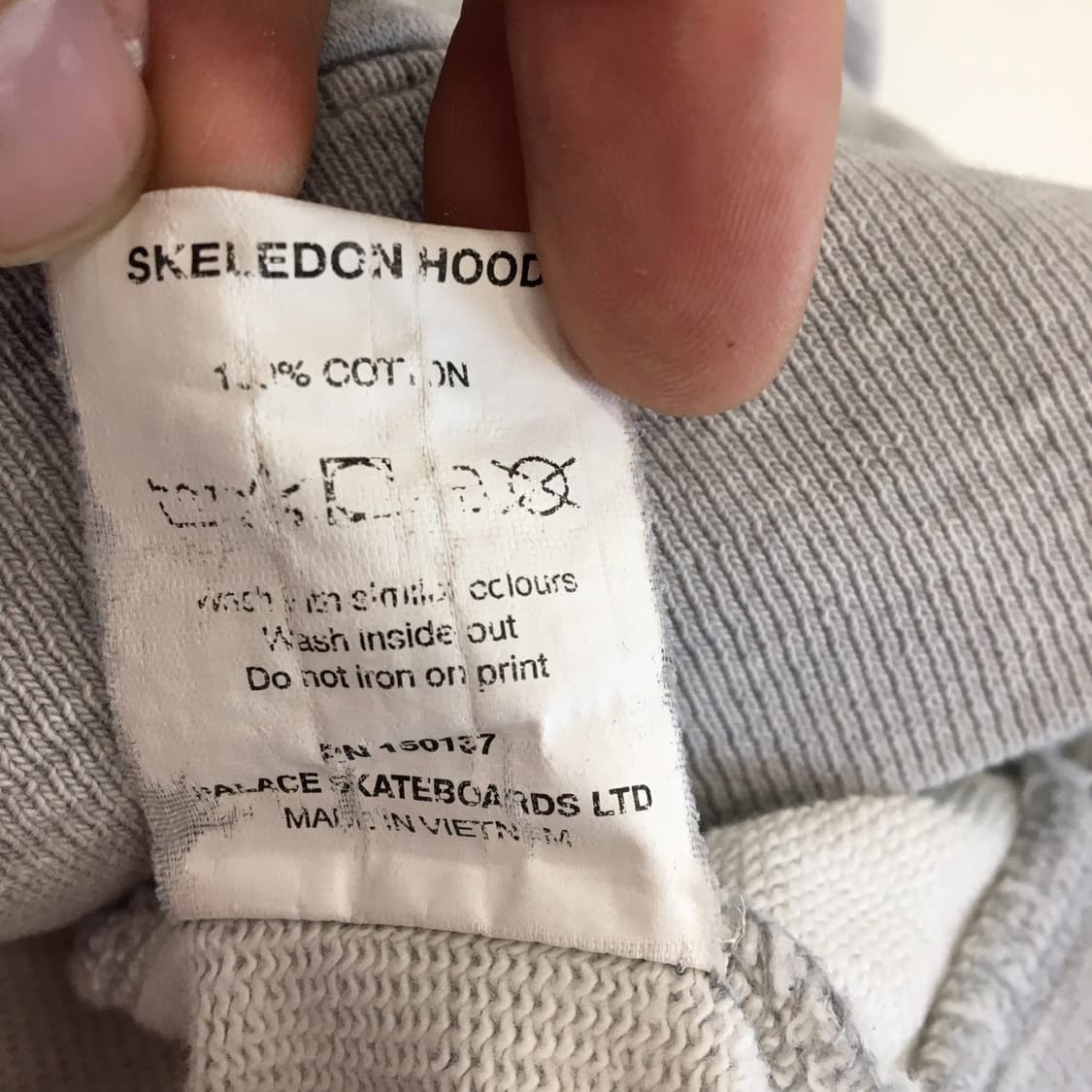 팔라스 스켈레톤 백로고 스웻후드 M  상품이미지8