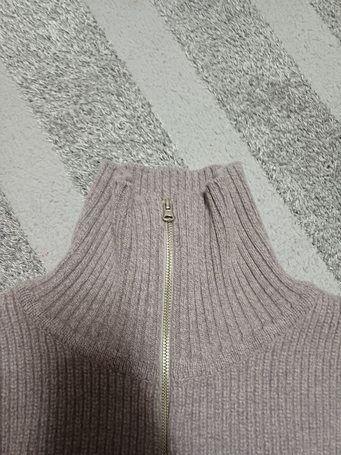 홀리선 마샬 니트집업 L 상품이미지3