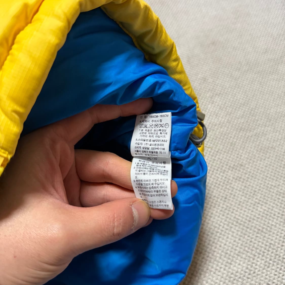 노스페이스 700 눕시 패딩조끼 상품이미지5