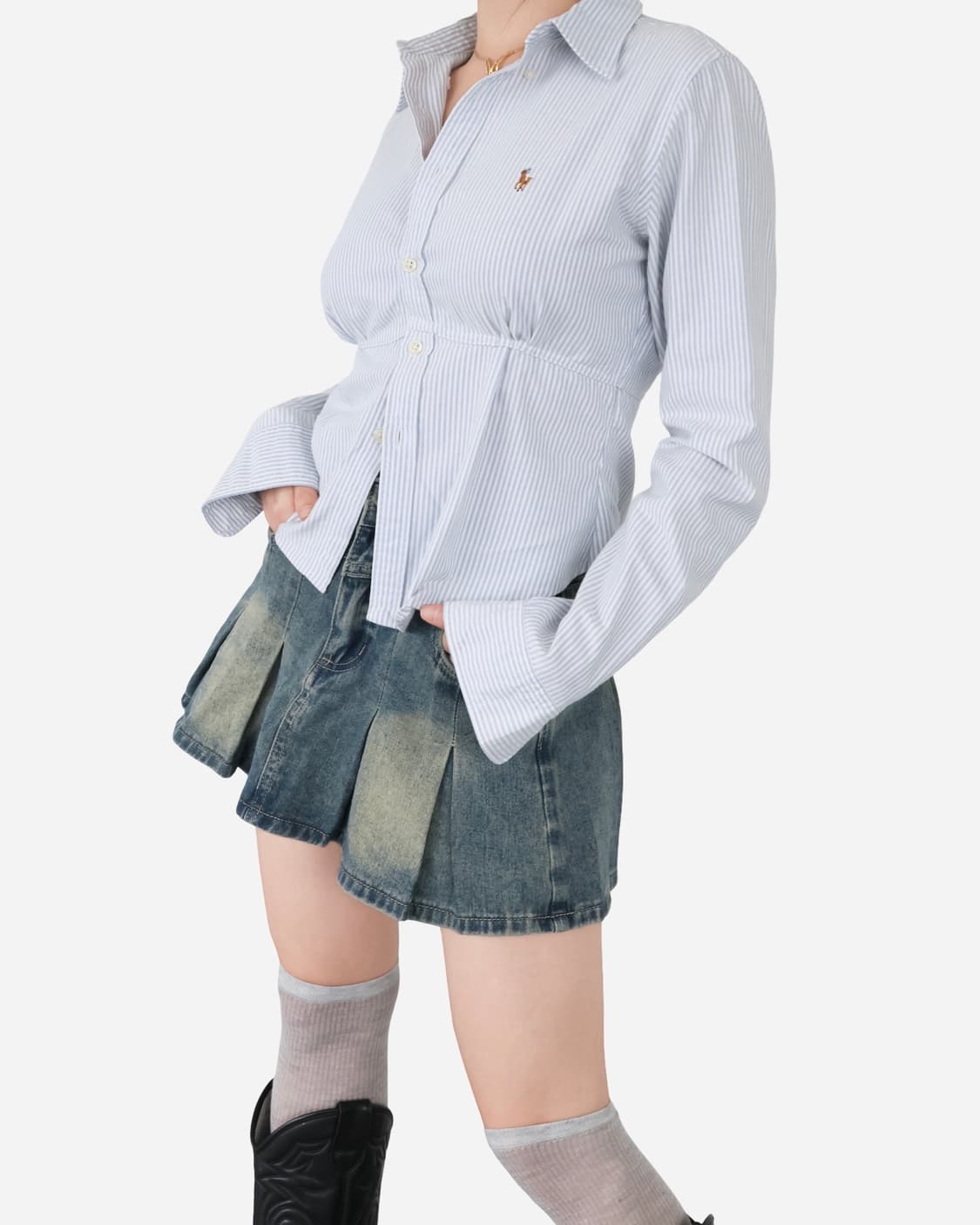 Ralph Lauren Remake Striped Shirt 상품이미지2