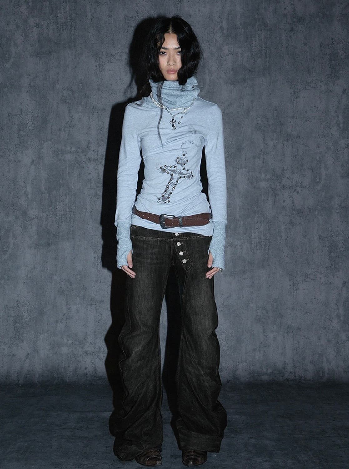 테스트 메커니즘 더블펀치 롱슬리브 상품이미지2