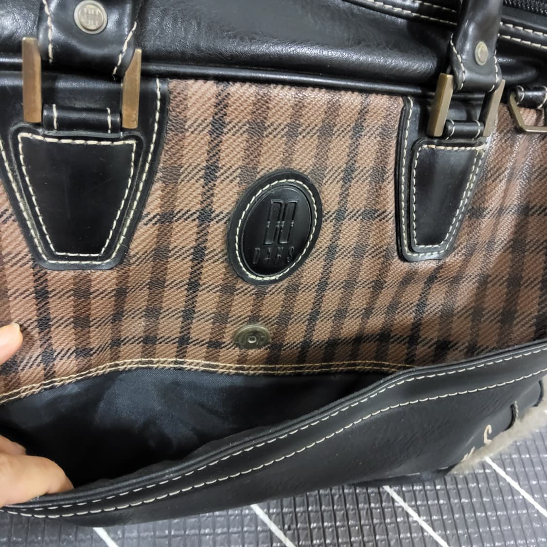 닥스 명품 골프 가죽 보스턴백 골프 가방 엄청큼 상품이미지4