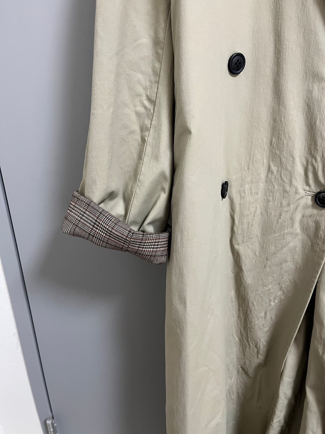 노앙 베이지 트렌치 코트 상품이미지4