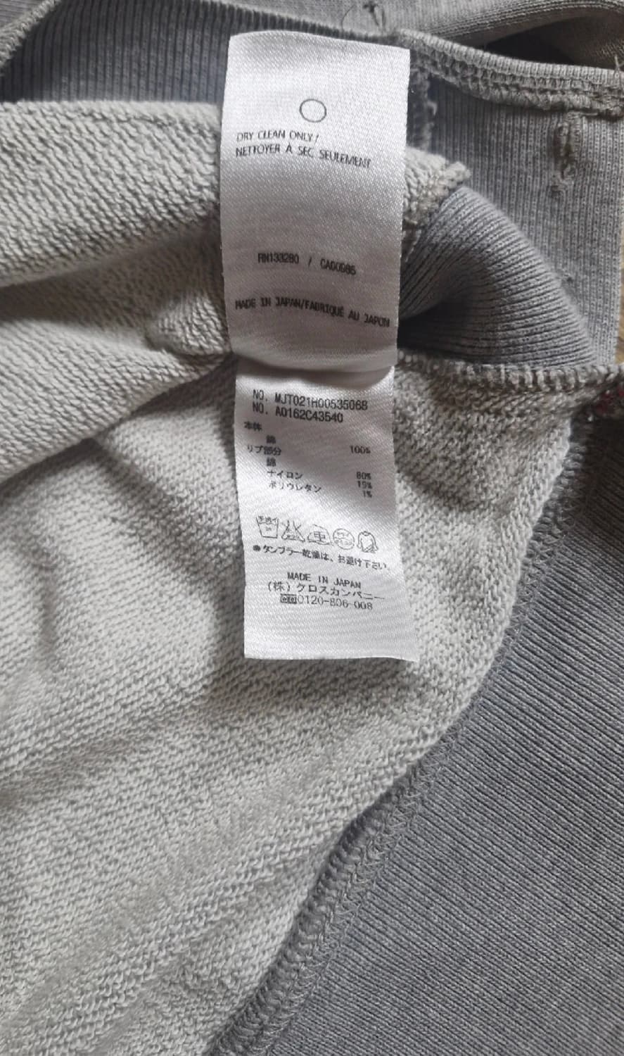 톰브라운 맨투맨 3사이즈 상품이미지2