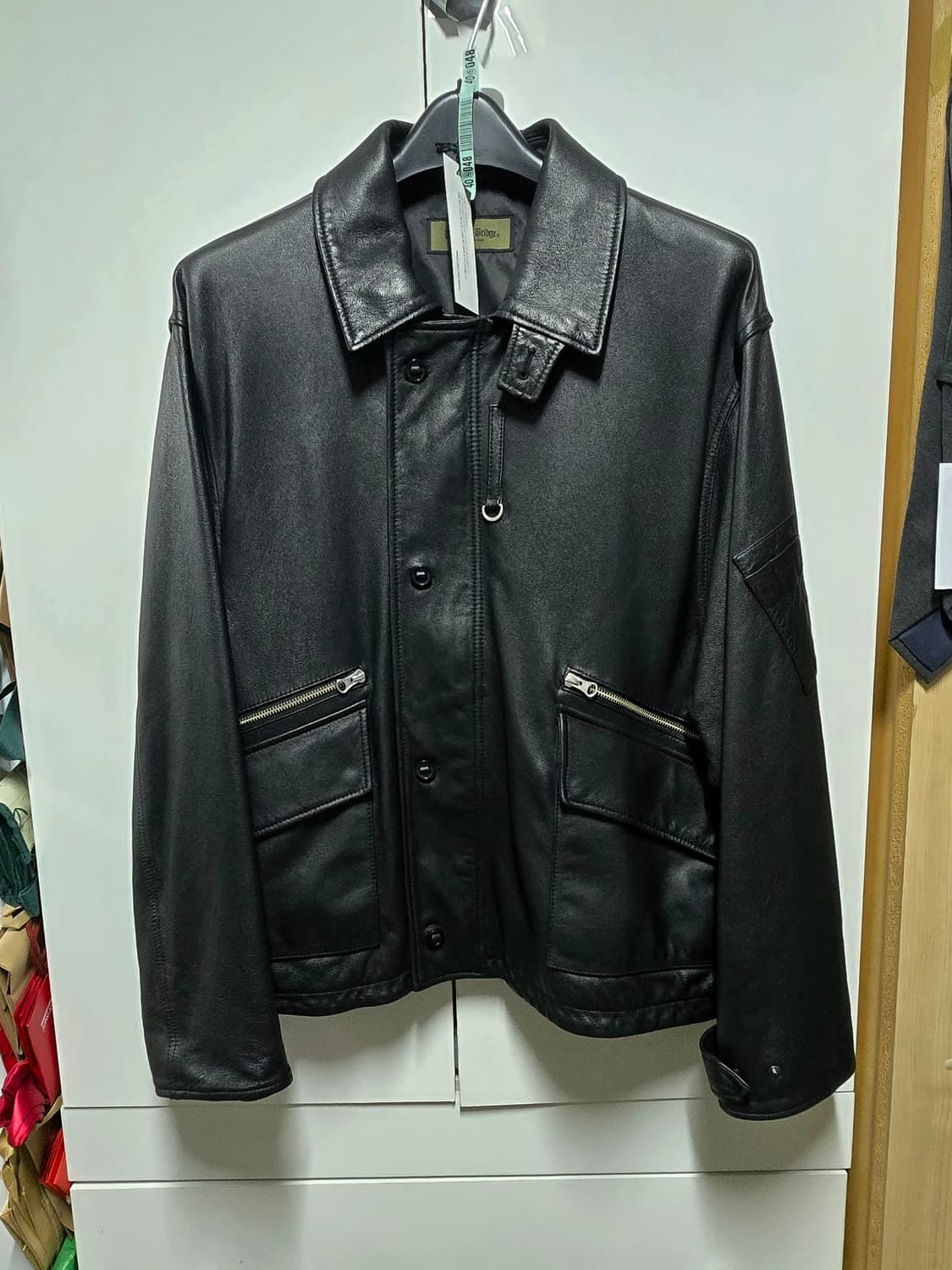 유니폼브릿지 고트 레더 MK3 자켓 블루종 XL 블랙 105 110 상품이미지4