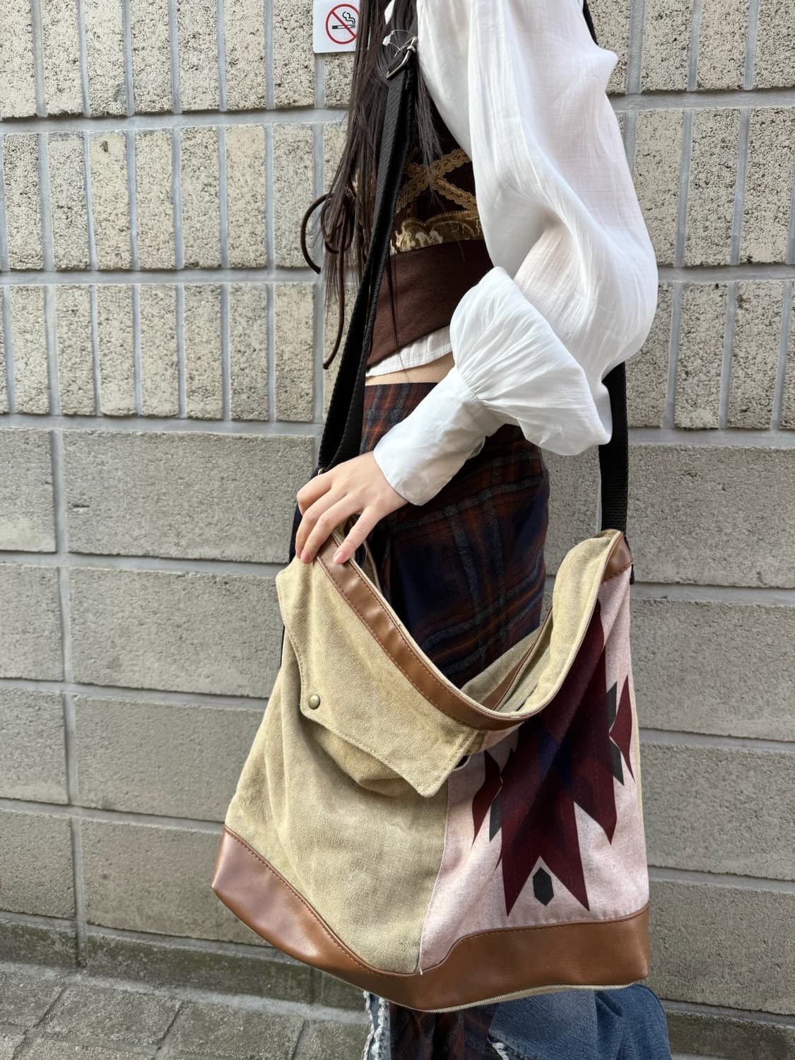 보헤미안 히피 무드 치마요 크로스백 상품이미지5