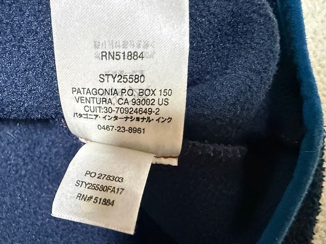 파타고니아 신칠라 헤비웨이터 남성용 100사이즈 상품이미지7