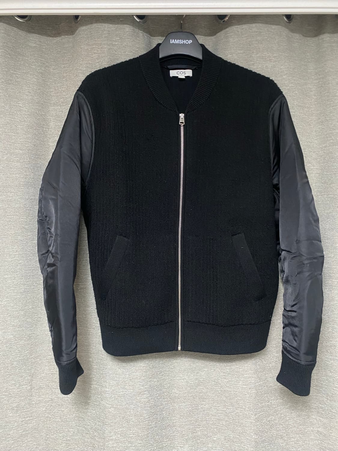 패널 메리노 울 보머 재킷 m 상품이미지2