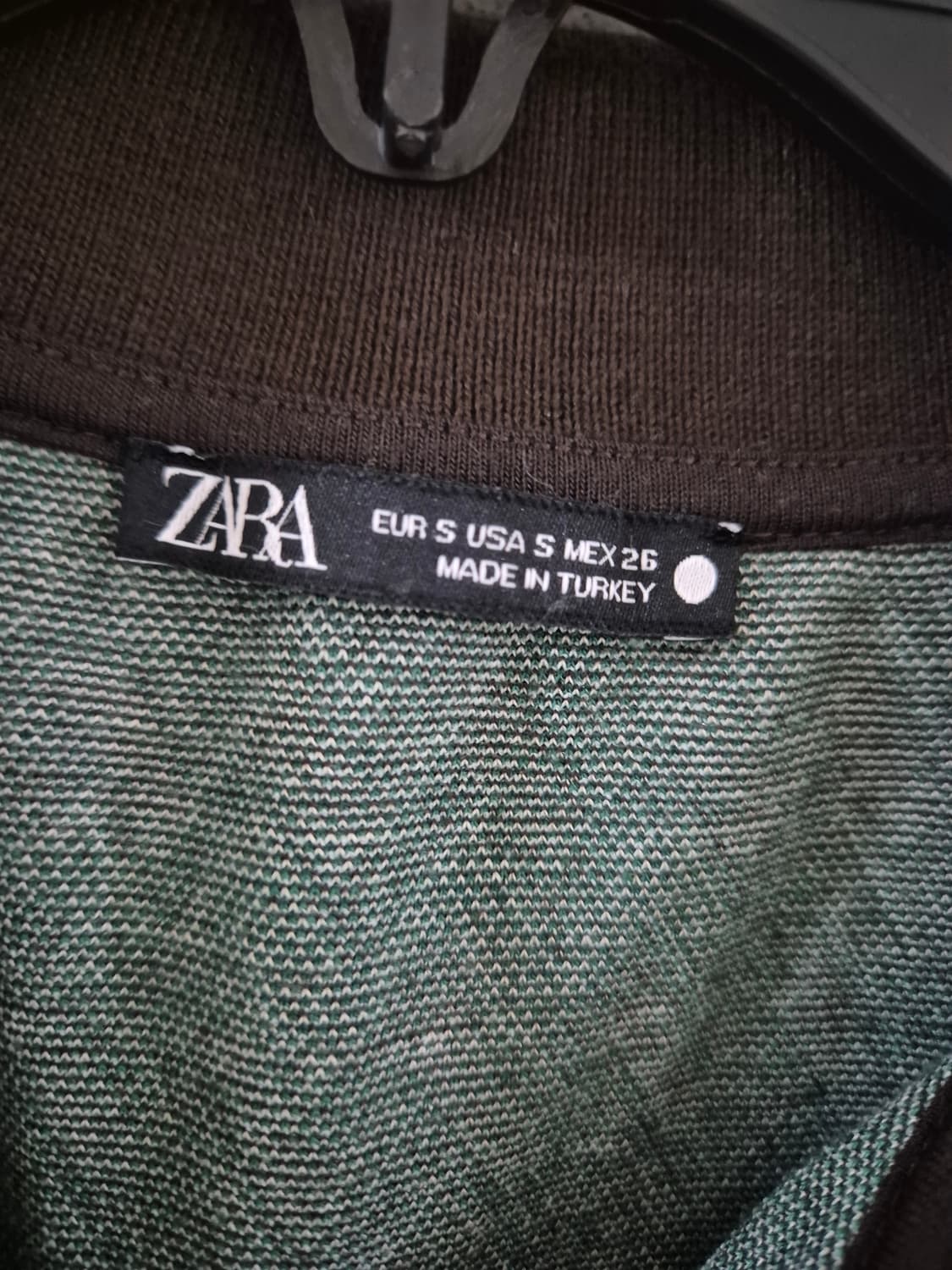 [S]자라 여자 y2k 크롭 숏 니트 상품이미지4