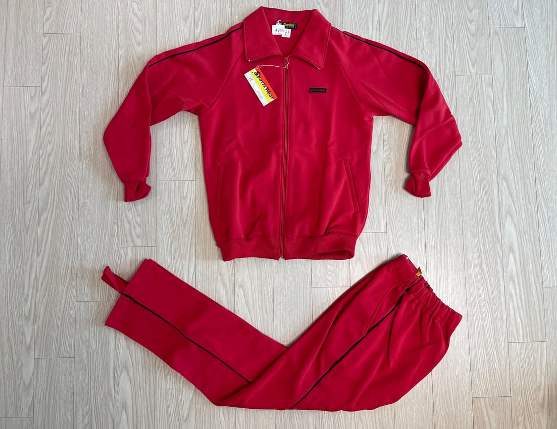 실버호크 스포츠 90s 올드 트랙탑 져지 셋업 1990 상품이미지1