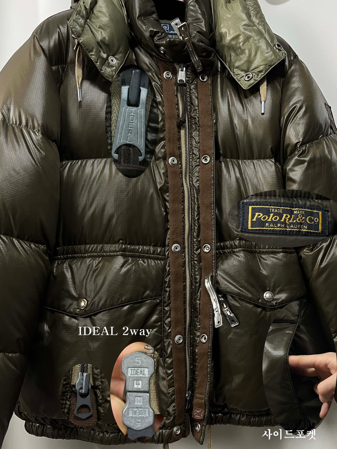 폴로 랄프로렌 헤비다운 립스탑 히말라야 말라드덕 마운틴 파카 자켓 상품이미지5