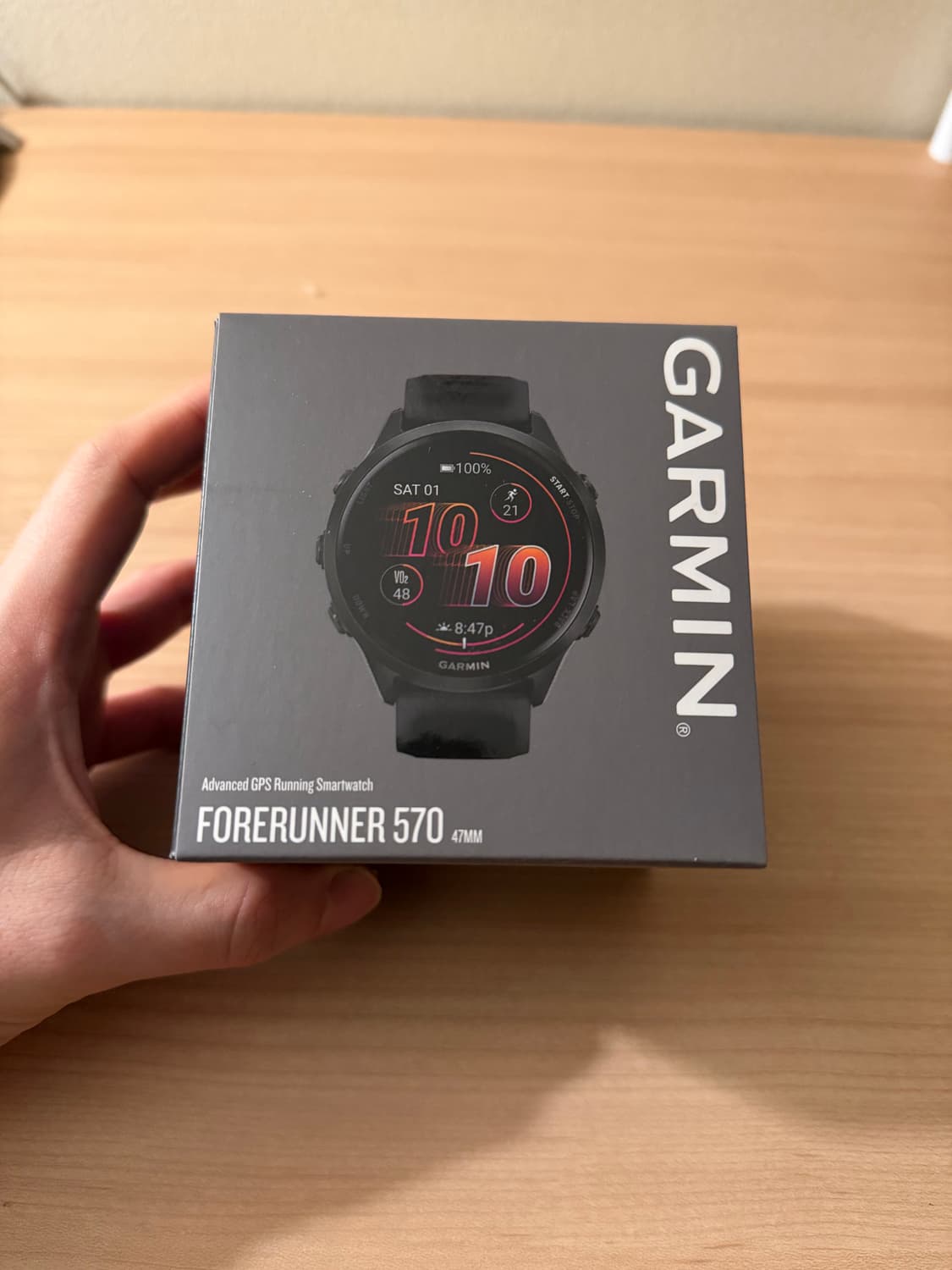 가민 포러너 570 47mm 블랙 상품이미지1