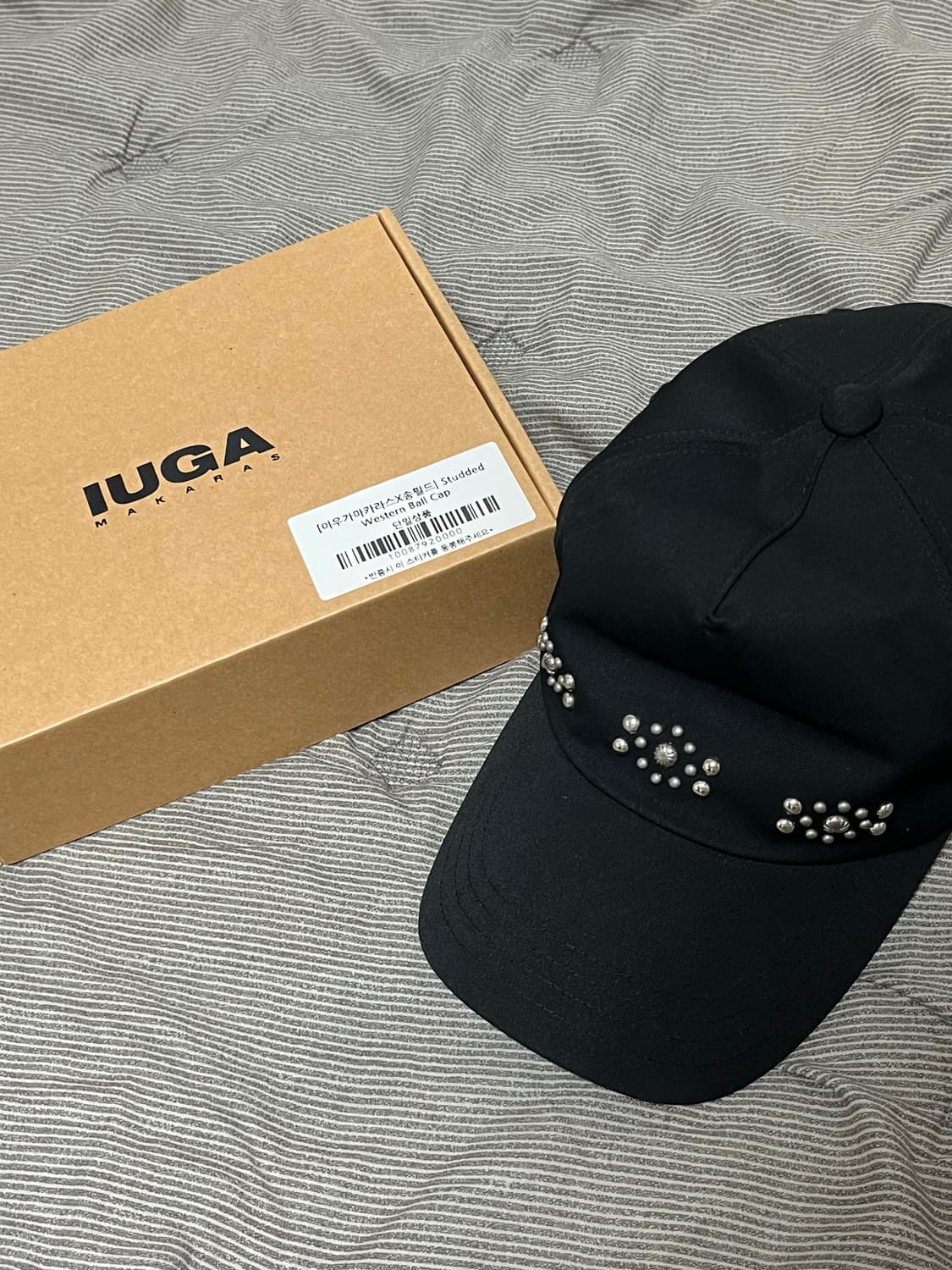 이우가마카라스 웨스턴 볼캡 상품이미지1