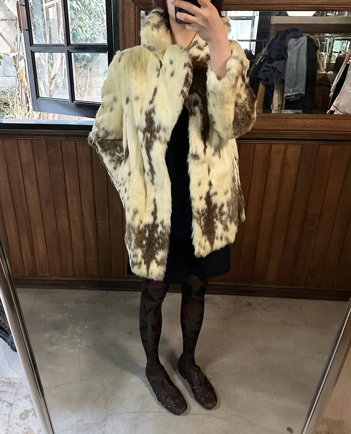 JPV fur mixed mid jacket 상품이미지4