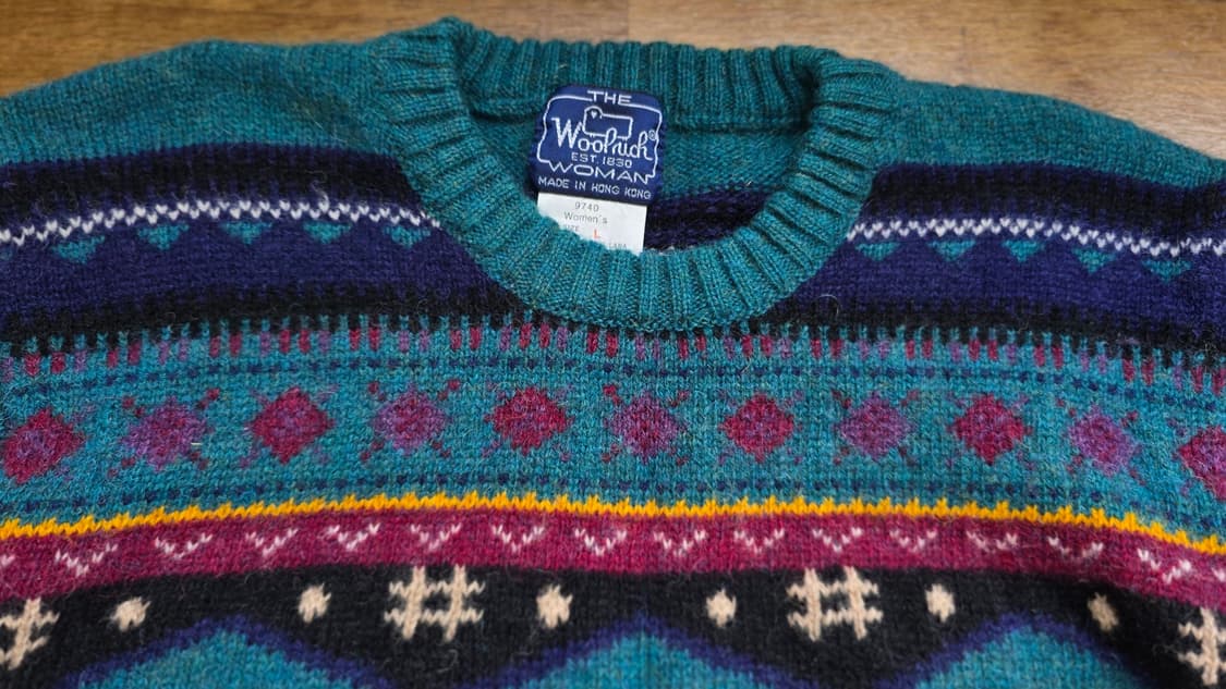 WOOLRICH 울리치 빈티지 니트 여성 Free 상품이미지4