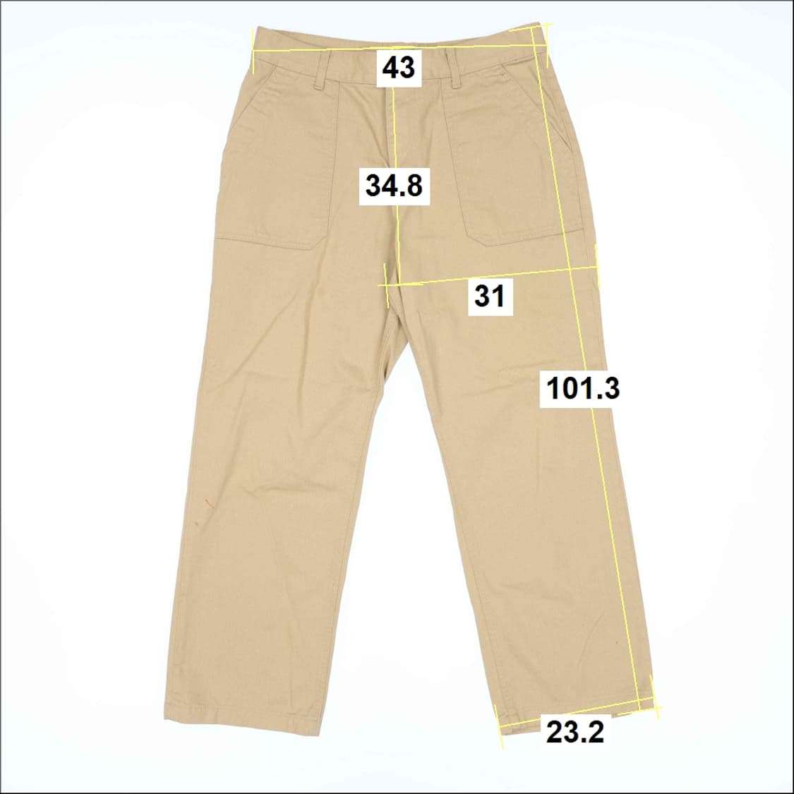 32 유니폼브릿지 코튼 팬츠 바지 N7505 상품이미지5