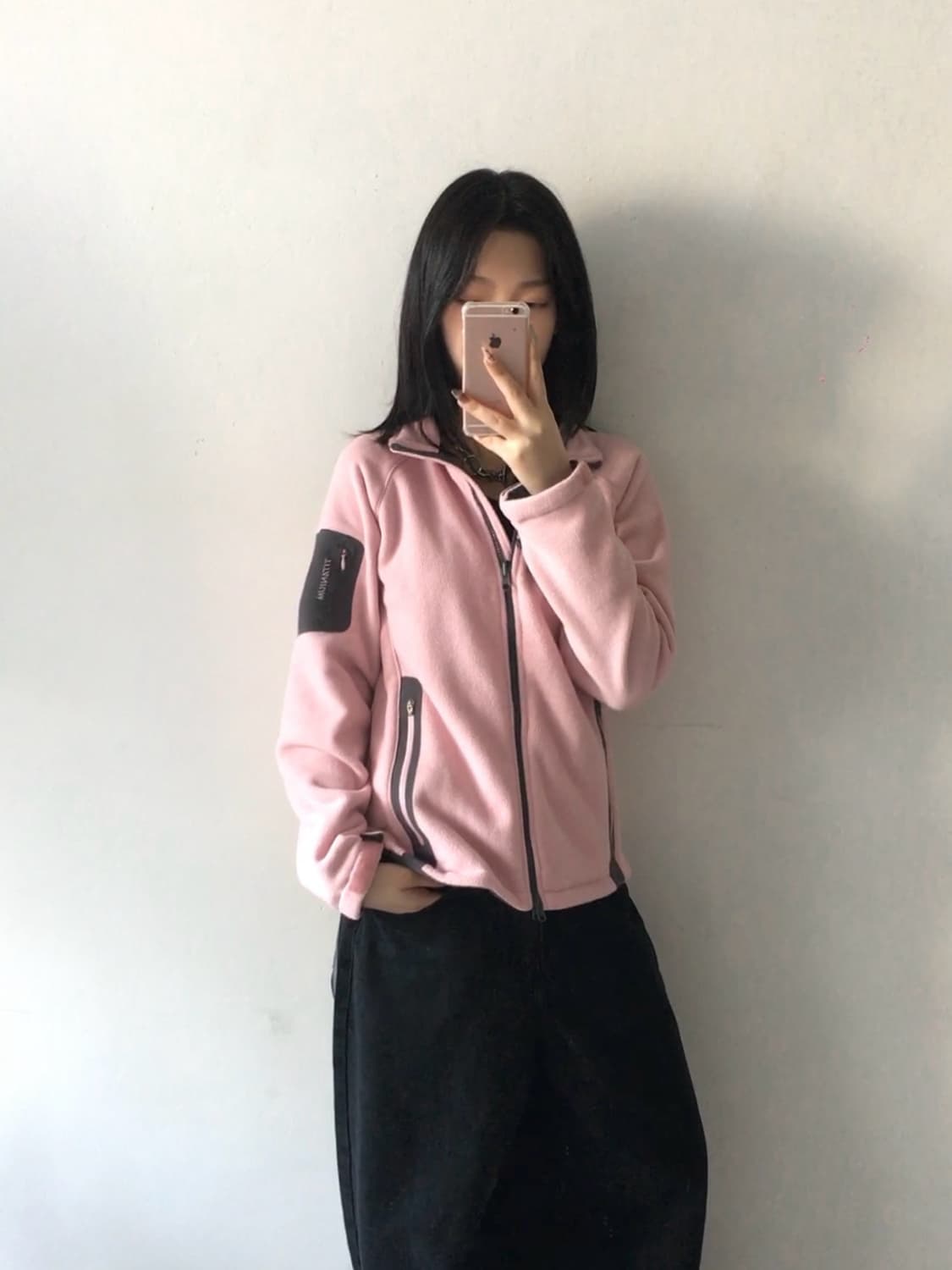 콜롬비아 자수로고 플리스 자켓 상품이미지2