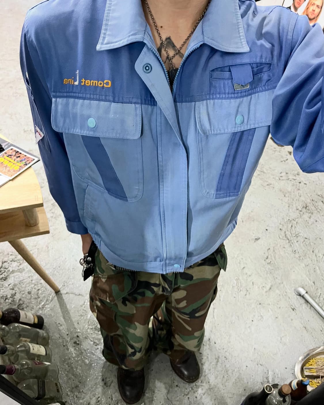Rank comet line work jacket 상품이미지2