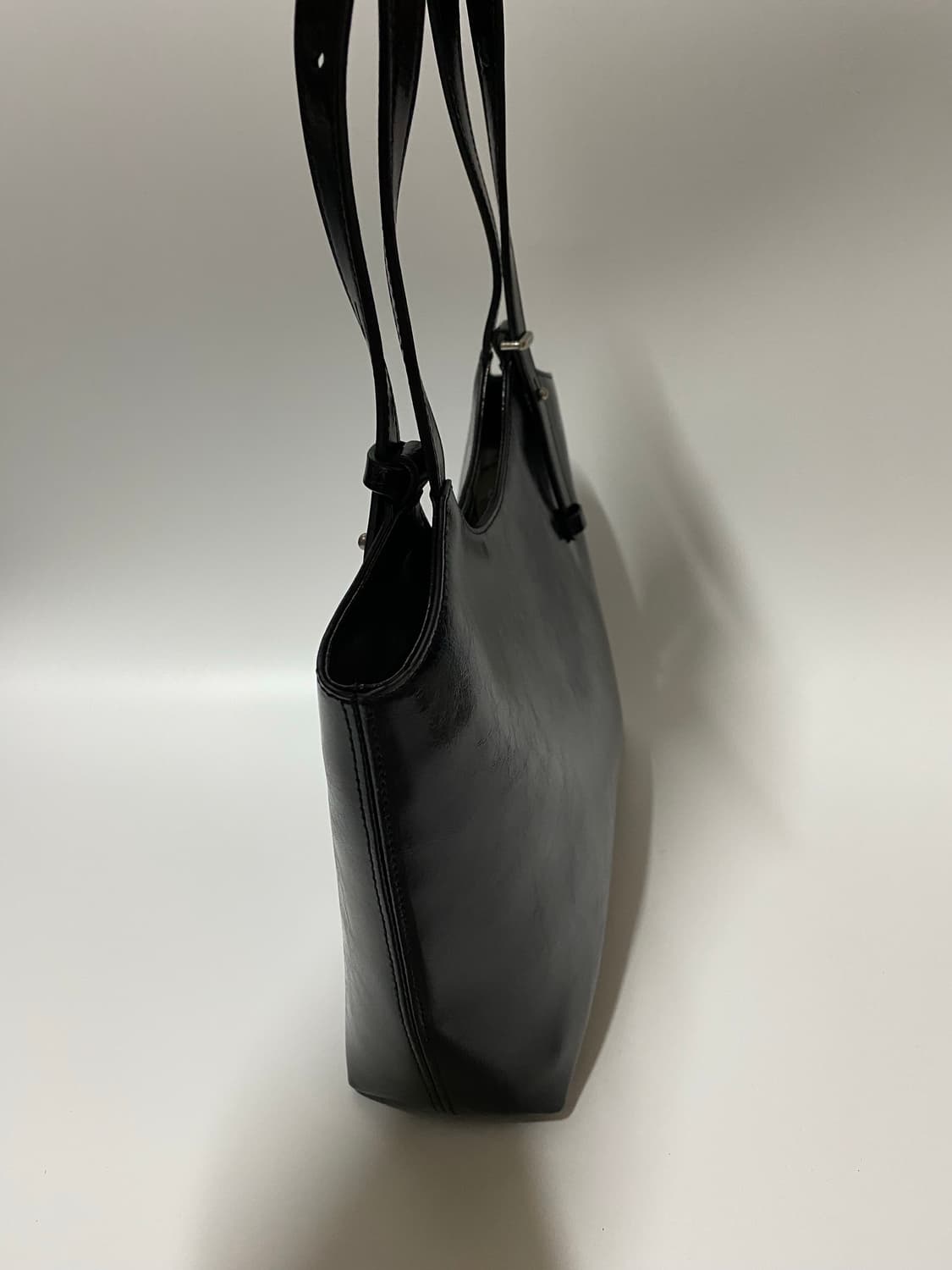 드메리엘 블랙 숄더백 베네타 스몰 상품이미지6