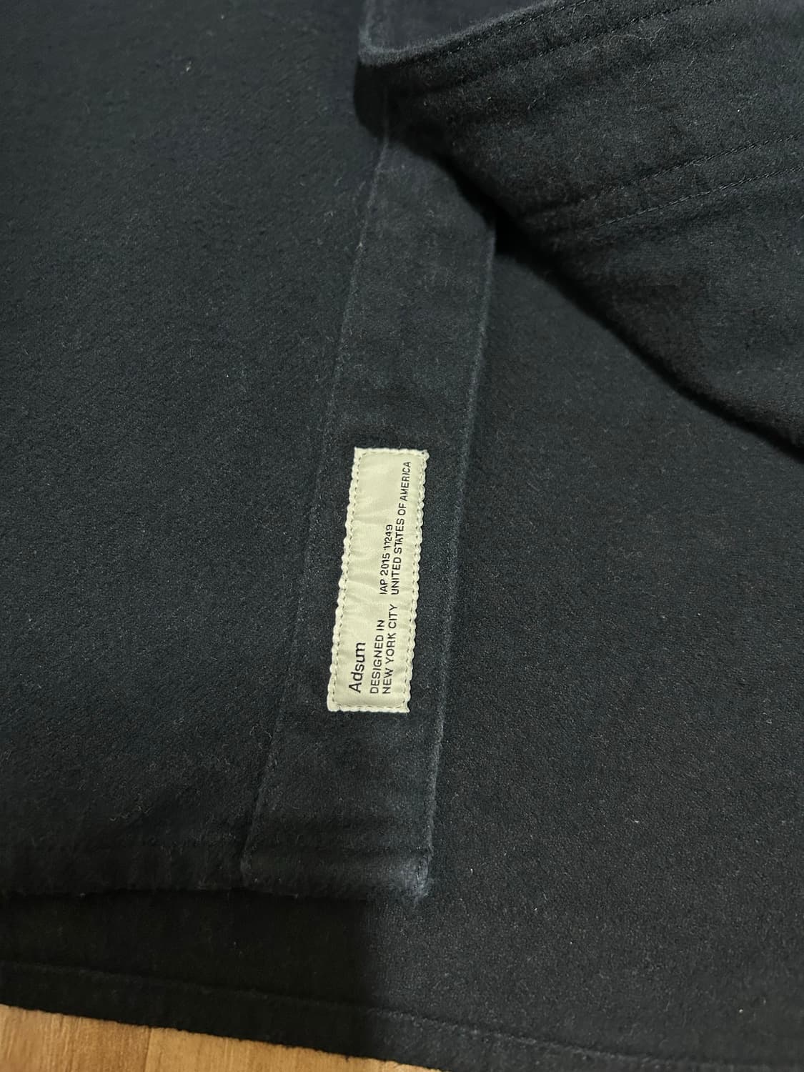 ADSUM 애드섬 빅포켓 워크셔츠 다크네이비 상품이미지6