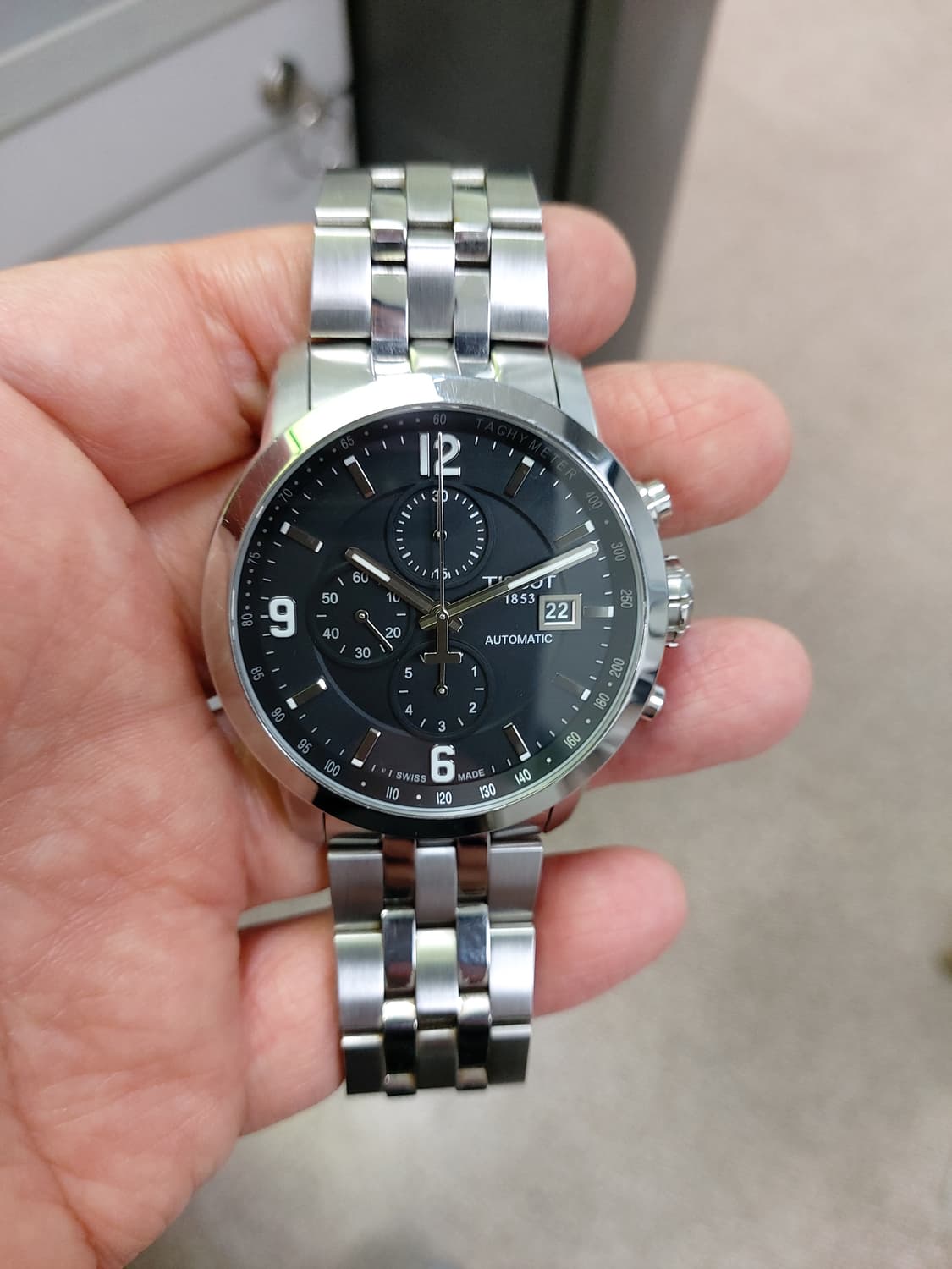 티쏘 오토매틱 크로노 시계  상품이미지2