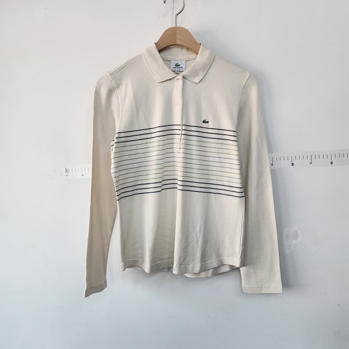 라코스테 긴팔 스트라이프 카라티 상품이미지1