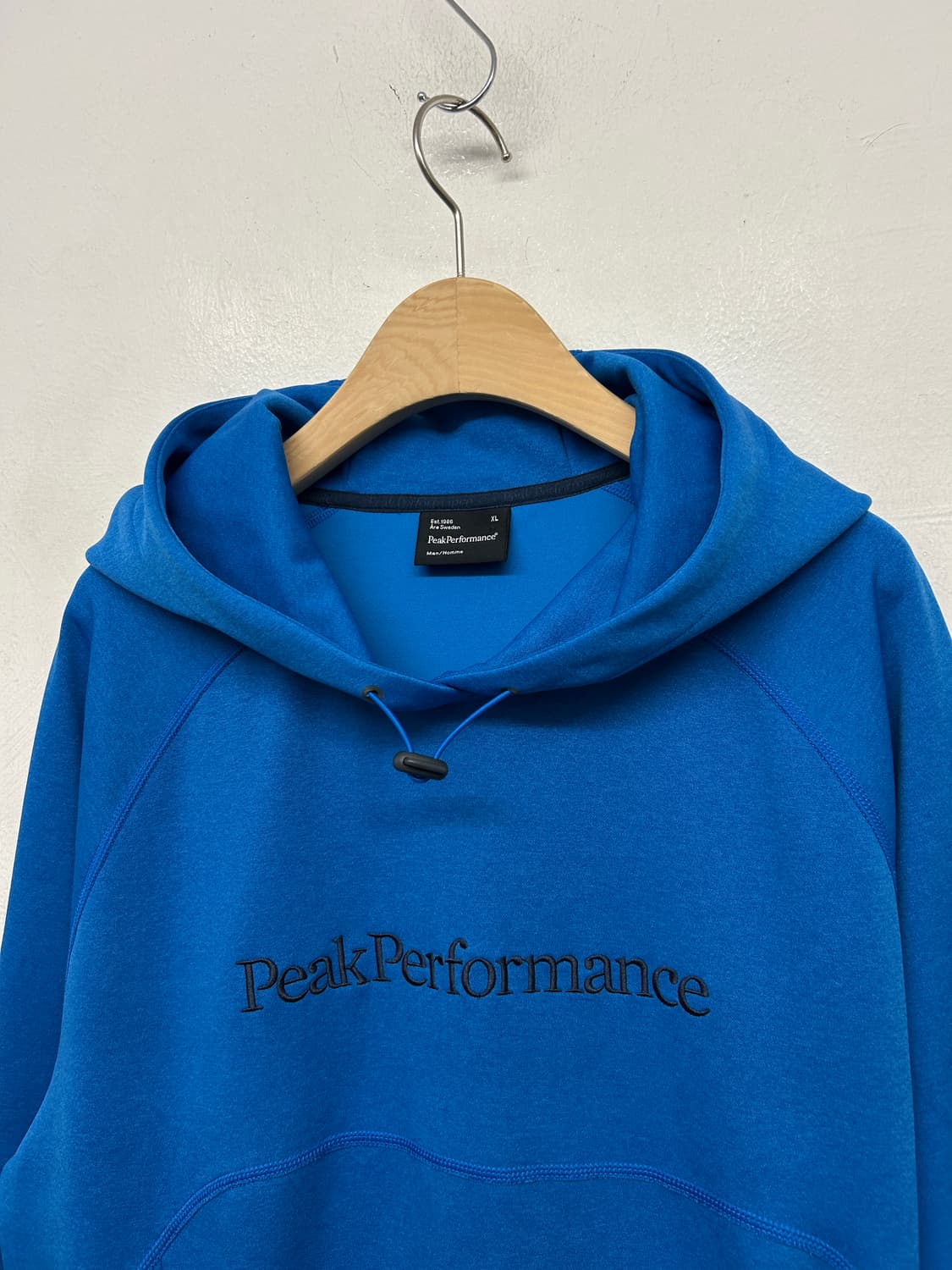 피크퍼포먼스 블루 후드티 상품이미지2