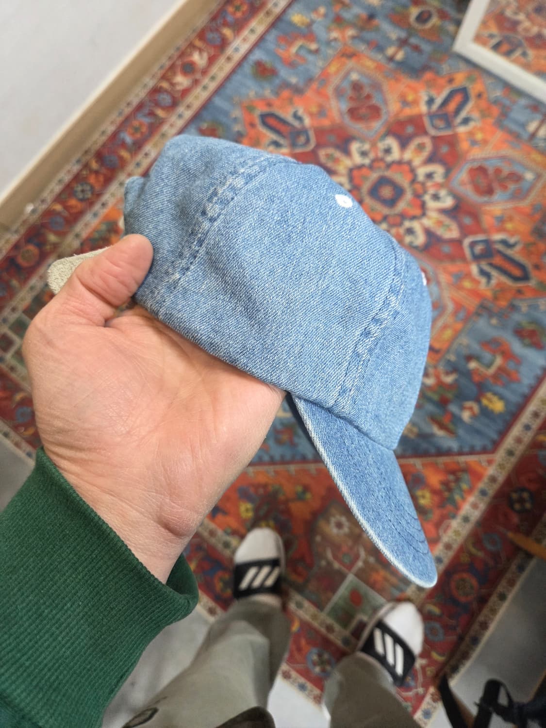 크리틱 빈티지 맥도날드 데님모자 프리 상품이미지2