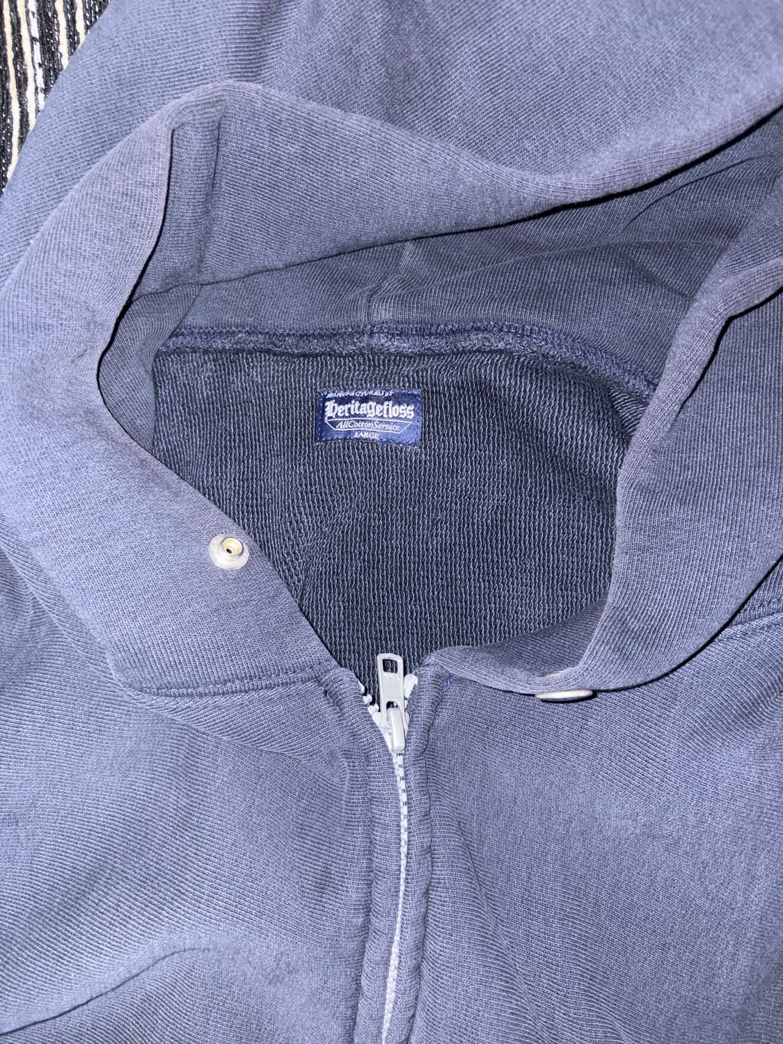 HFC CREST 226 REVERSE ZIP-UP HOODIE  상품이미지3