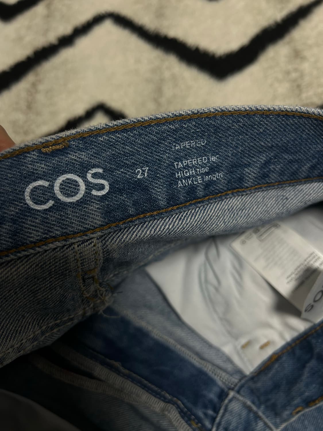 [27]COS 데님 트임 롱스커트/약스판 상품이미지6