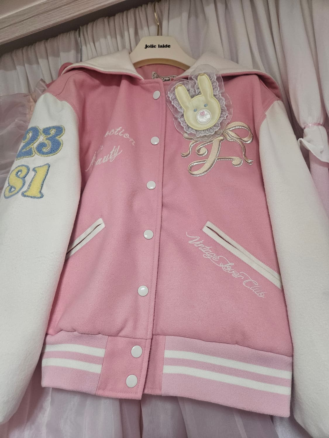 졸리레이드 엔야 바시티 자켓 모리걸 나일퍼치  상품이미지1