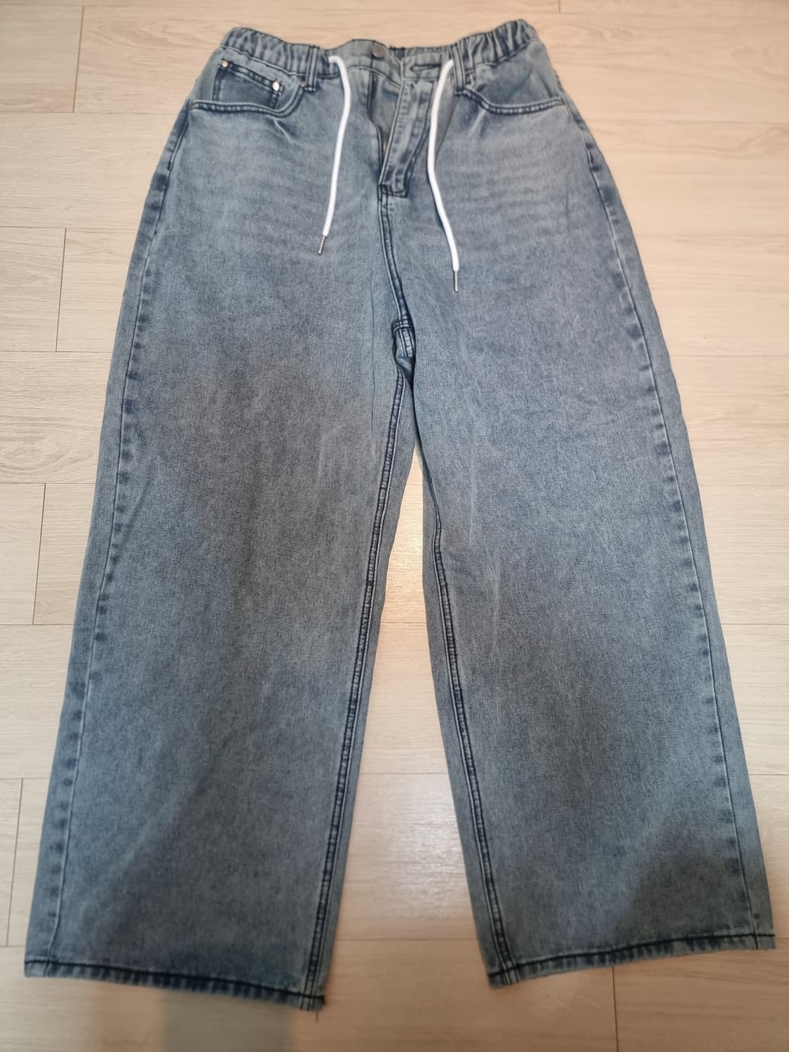 와이드핏 데님 팬츠/청바지 새것 상품이미지3