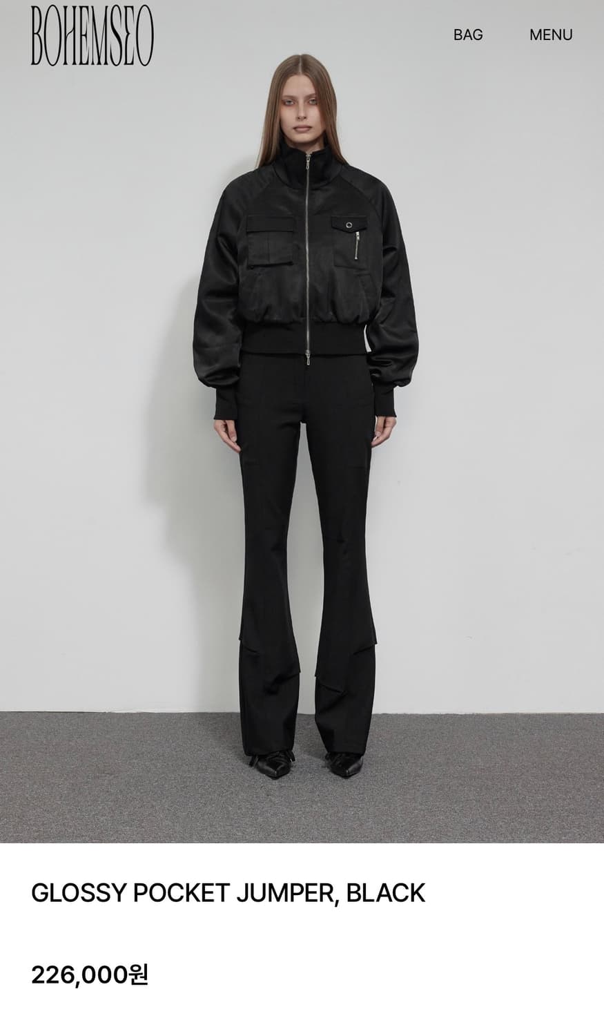 보헤미안서울 포켓점퍼 상품이미지1