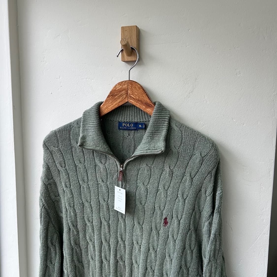 16244 - 폴로 랄프로렌 케이블 반집업 니트 상품이미지1